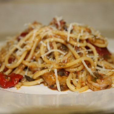 Spaghetti Pomodoro E Basilico