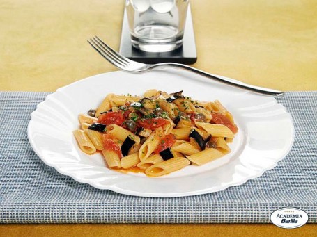 Fettuccine Vegane Con Melanzane