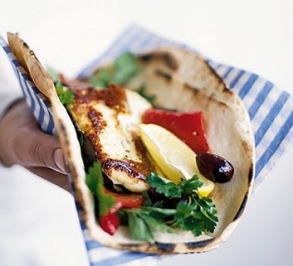 Wrap Di Halloumi