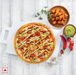 Medium Spicy Chicken Tikka Pizza 10