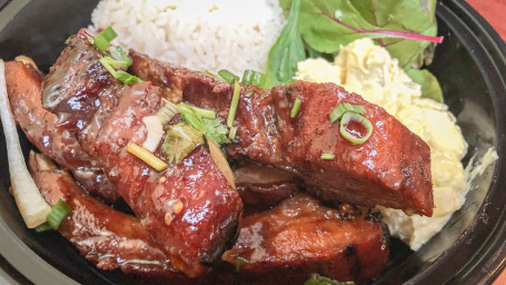 Bbq Pork Ribs Plate Shāo Kǎo Pái Gǔ Bǎn