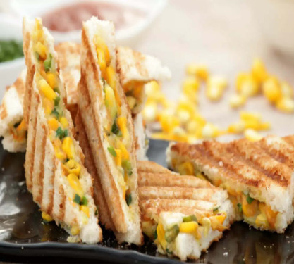 Grilled Corn Cheese Sandwich(2Pcs)