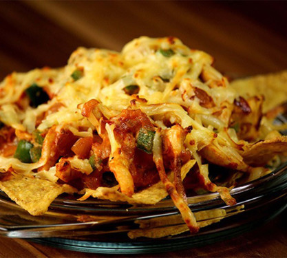 Nachos With Cheese Chicken