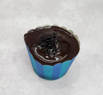 Eggless Double Chocolate With Chocolate Sauce (Cupcake)