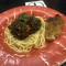 Chicken Meatballs With Spaghetti Pasta