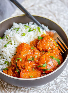 Veg Pulao With Spicy Dum Aloo (3 Pcs)