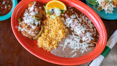 5. Enchilada (1), Taco (1), Chile Relleno (1)