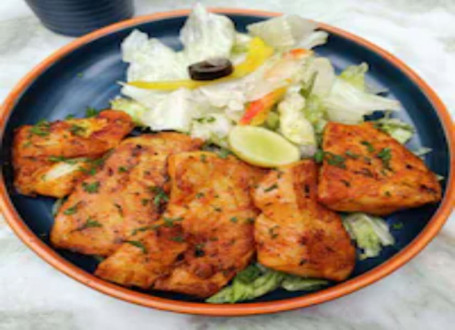 Cajun Spiced Fish With House Salad