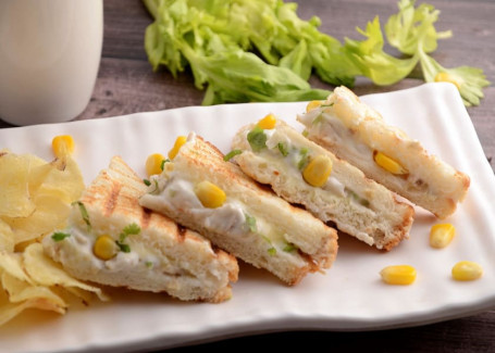 Grilled Corn And Cheese