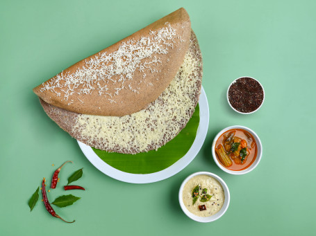 Ragi Cheese Dosa