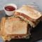 Tawa Fry Chicken Omlet Sandwich