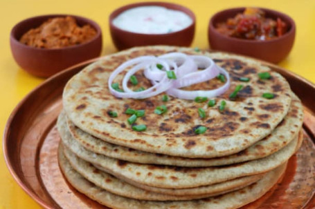 Onion Paratha Ghee Wala Combo