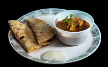 Tawa Paratha Luchi With Chicken Kosha Combo