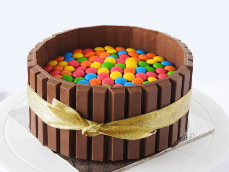 Kitkat Gems Cake Eggless One Kg