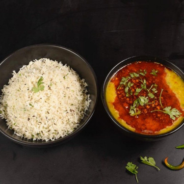 Tarke Wali Dal-Jeera Rice Serves 1-2 People