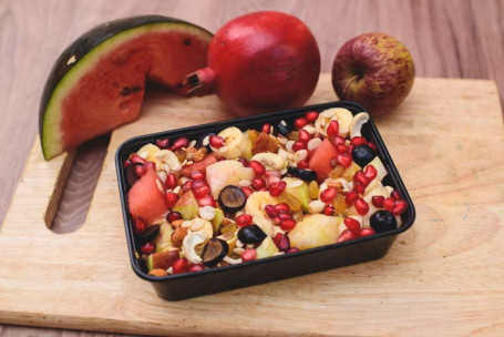 Fruit Nut Salad With Cream