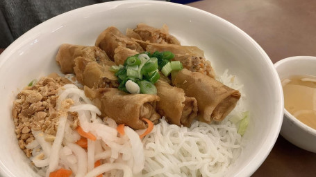 31. Egg Rolls Over Vermicelli Bún Chả Gio