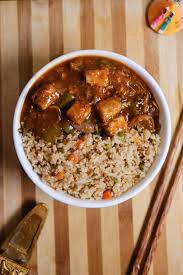 Veg Fried Rice With Paneer Chili Gravy