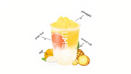 Pineapple Pomelo Sago Fèng Lí Gān Lù