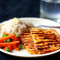 Grilled Paneer With Rice Veggies