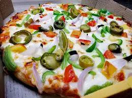 Regular Mexican Green Pizza