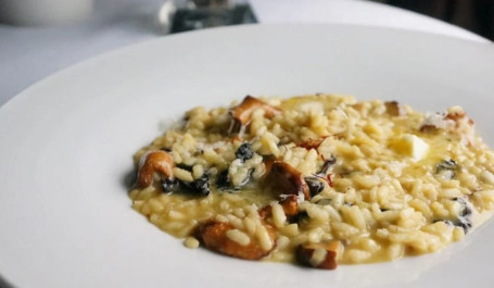 Risotto Mushrooms Saffron