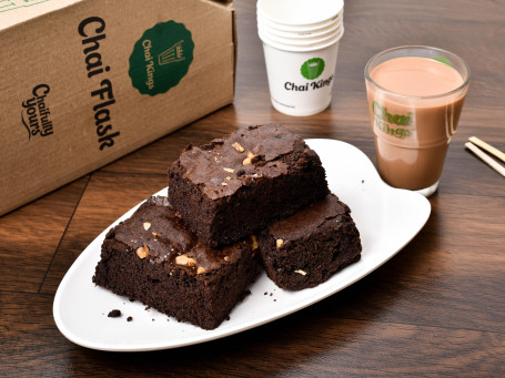 Chai Flask 3 Brownies