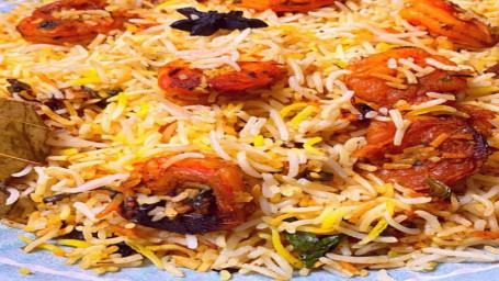 Prawns 65 Biryani Free Ckn Hot Wings 3Pc