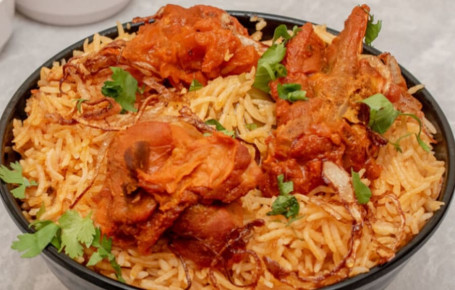 Mutton Dum Biryani Free Chicken Wings 65 3Pc