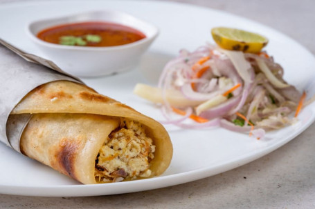 Paneer Bhurji Cheese Roll