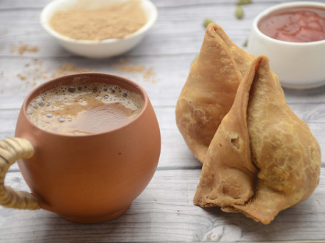 Samosa (2 Nos) Masala Chai 150 Ml