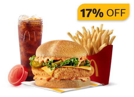 Mcsaver Mcspicy Premium Veg Meal