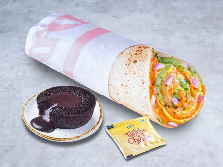 Tangy Chipotle Double Egg Wrap Choco Lava Mini Meal