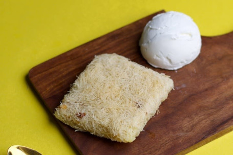 Kunafa Con Gelato