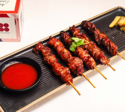 Pinoy Bbq Pork Belly Skewers