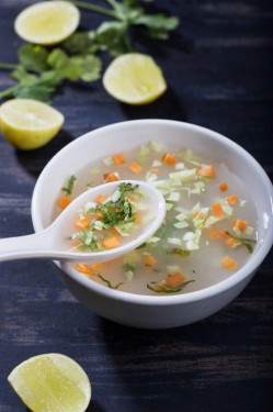 Lemon Coriander Clear Soup Veg