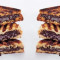 Grilled Cheesy Dark Chocolate Sandwich