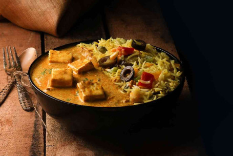 Protein Power Paneer Tikka Con Ciotola Di Riso