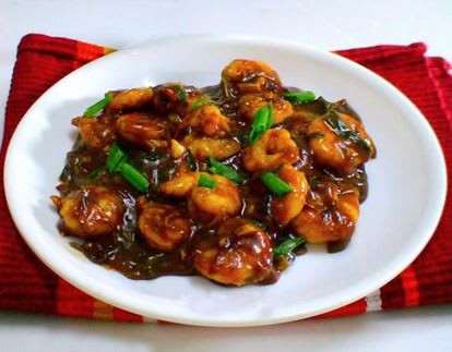 Chilly Prawns Fry