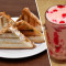 Paneer Mayo Sandwich Strawberry Shake