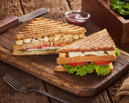 Exotic Veggie Club Sandwich