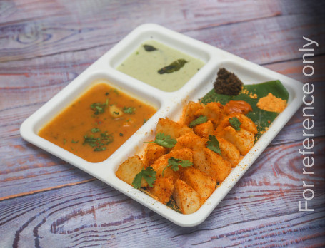 Millet Sambar Idli (2 Pcs)