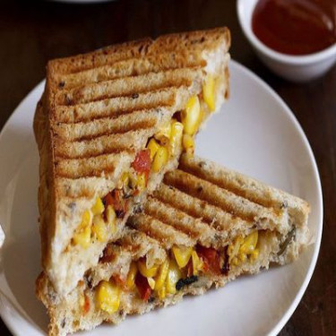 Sweet Corn Mayo Grilled Sandwich