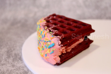 Bubblegum Velvet Waffle