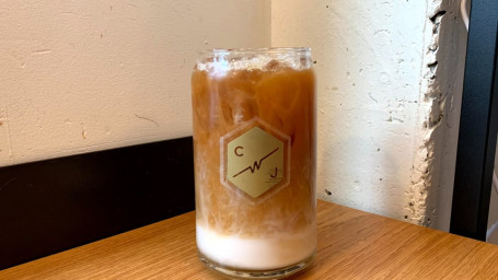 Honey Almond Milk Cold Brew On Ice