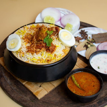 Waah!! Special Dum Biryani Mutton [Serves For 2]