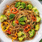 Veg Thai Noodle Salad With Peanut Butter Dressing