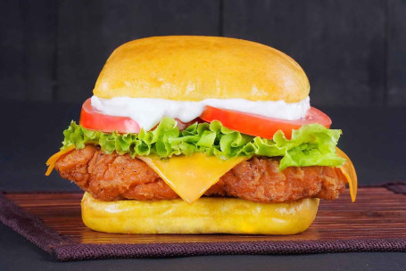 Hamburger Di Pollo Homestyle Con Formaggio