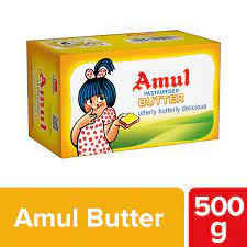 Amul Pasturised Butter (500Gm)