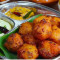 Onion Bonda [3 Pieces] With Chutney